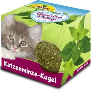 Sparpaket 2 x 35 g JR Farm Bavarian Catnip Katzenminze-Kugel Katzen Spielzeug Angebot